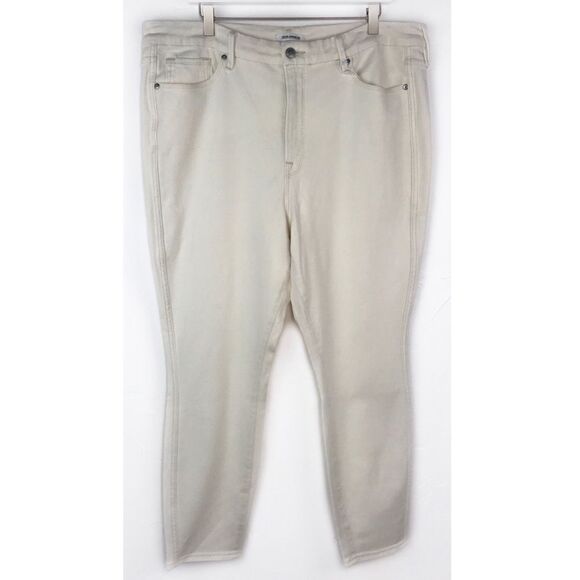 Good American Good Curve Skinny Crop Jeans 18 NWT - Picture 1 of 7